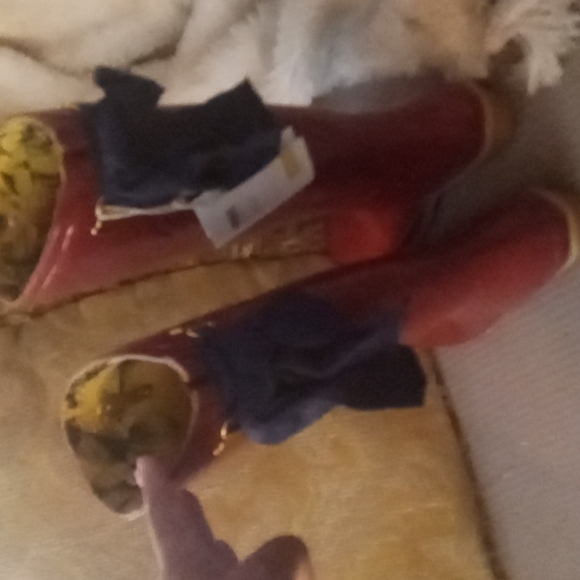 COPY - πNWT-Joules Rain Boots w Navy Bowsπππβ¦.Still Available ππ - Picture 7 of 9